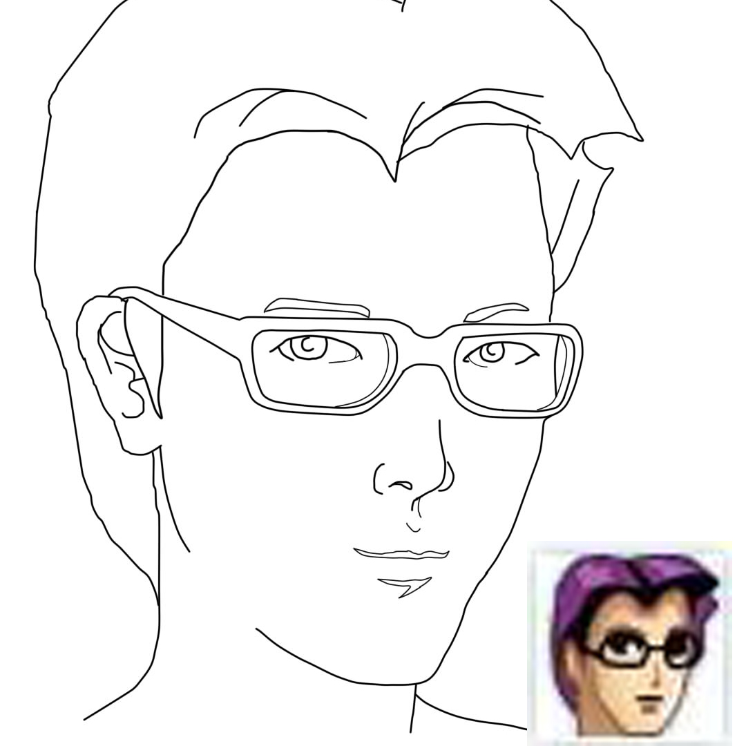 A nerdy guy